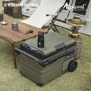 코오롱 공식판매 알피쿨 X시리즈 정품 캠핑 차량용 냉장고 블루투스 이동식 낚시 화물