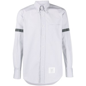 톰 브라운 그로그랭 암밴드 코튼 셔츠