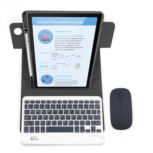 갤럭시탭A9 플러스 11 호환 콤비회전 S펜수납 블루투스 케이스 키보드 마우스 패키지