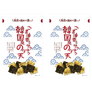 Maruka Food Expenses Rich Series 참기름 향이 나는 바삭바삭한 한국풍 김 튀김 스낵