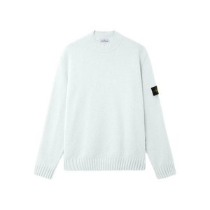 스톤 아일랜드 컴퍼스 모티프 코튼 스웨터, 블루계열, Standard L(KR 100)