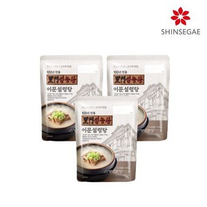 [피코크] 이문 설렁탕 500g x 3팩, 3개