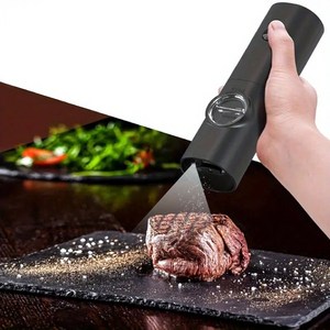 Oyoson 전동 후추 그라인더 소금 페퍼밀 자동 깨갈이 양념 통후추 양념통