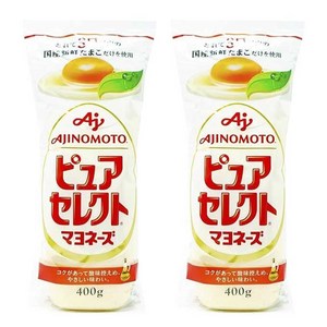 아지노모토 퓨어 셀렉트 마요네즈 400g×2개, 400g, 2개