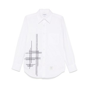 톰 브라운 블랭킷 스티치 디그레이드 셔츠, 화이트계열, Numeric 2(KR 100)