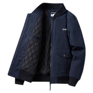 [해외] JEEP SPIRIT 남자 블루종 카고 캐주얼 항공 점퍼 HM-0706