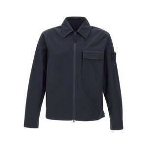스톤 아일랜드 투웨이 지퍼 체스트 포켓 재킷, 블루계열, Standard L(KR 100)