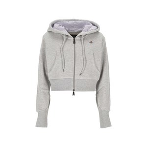 비비안웨스트우드 스트라이프 후드 니트, 그레이계열, Standard M(KR 66)