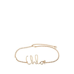 끌로에 로고 장식 체인 벨트