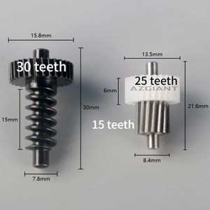 쉐보레 말리부 크루즈 캡티바 스파크 자동차 사이드 리버싱 뷰 접이식 미러 액추에이터 기어 AZGIANT 수리, 02 1 gea assembly