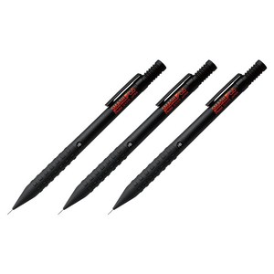 펜텔 스매쉬 샤프 블랙, 0.5mm, 3개