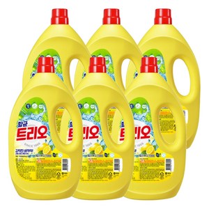 트리오 항균 주방세제, 2kg, 6개