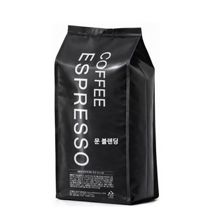 커피 에스프레소 문 블렌딩 원두커피, 홀빈(분쇄안함), 1kg, 1개