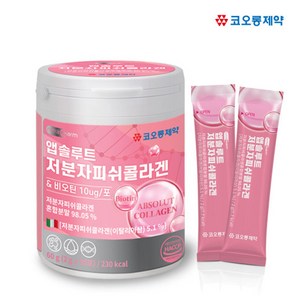 새콤달콤 포도맛 프리미엄 저분자피쉬콜라겐 30포 비오틴 비타민 미네랄 히알루론산 함유 이너뷰티, 60g, 4개