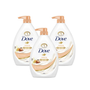 도브 릴랙싱 시어버터 바디워시, 1kg, 3개
