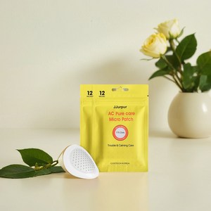 [쯔르프르] AC 퓨어 케어 마이크로패치 여드름 트러블 피부진정 1세트 12p 14mm, 2개, 12개입