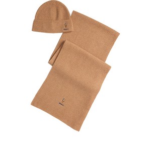 폴로랄프로렌 골지 비니 앤 스카프 세트