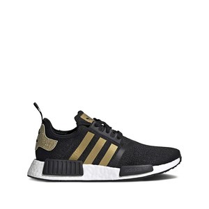 아디다스 NMD R1 "블랙/골드" 스니커즈