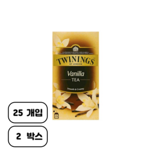 트와이닝 바닐라 티백