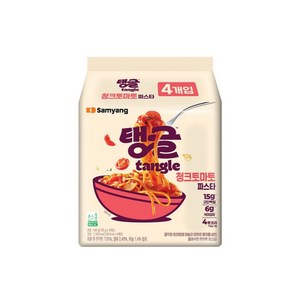 tangle 청크토마토 파스타 105g, 4개, (1개)