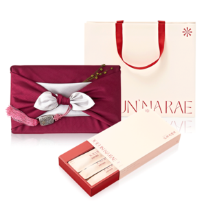 [쇼핑백동봉] 조은나래 도라지정과 500 추석 선물세트 한과세트, 500g, 1세트