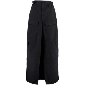 발렌시아가 카고 포켓 슬릿 스커트, 블랙계열, Standard M(KR 66)