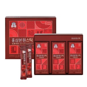 정관장 홍삼본원스틱 6년근홍삼 선물세트, 10g, 30개