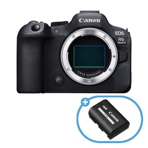 캐논코리아 정품 EOS R6 Mark II Body + LP-E6P 정품배터리