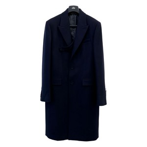 디올 피크드 라펠 버튼 업 코트, 블루계열, IT/FR 46(KR 95)