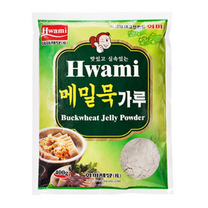 화미_메밀묵가루 400G 1팩, 2개