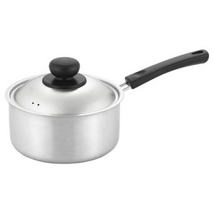 요시카와 쿡 이지 편수냄비, 실버, 16cm, 1개