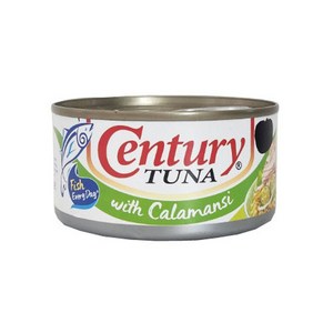 필리핀 센츄리 centuy 튜나 깔라만시 참치 통조림 캔 180g / TUNA Calamansi, 1개