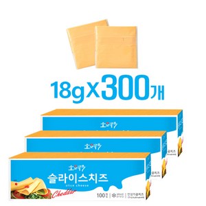 소와나무 슬라이스치즈, 18g, 300개