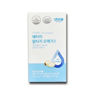 애터미 알티지 오메가3 510mg x 180캡슐, 180정, 1개