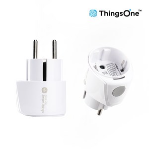 [ThingsOne 싱스원] SmartThings 스마트싱스 전용 스마트플러그 플러그 IoT 와이파이 Wi-Fi 16A IA70001-OTP03 OTP03 IoT 스마트홈