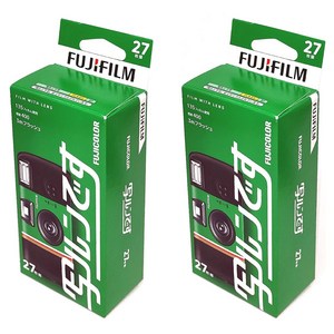 후지필름 퀵스냅 플래시 400 일회용 일회용 카메라 27컷