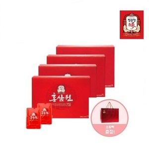 정관장 홍삼원 70ml 30포 + 쇼핑백 x 4세트, 2.1L, 4개