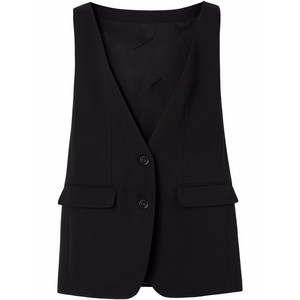 버버리 버버리 민소매 테일러드 실크 재킷