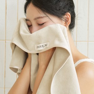 헤인느 먼지없는 프리미엄 호텔 수건, 샌드크림, 5개