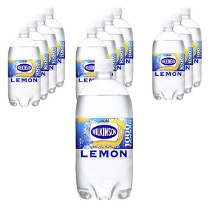 Asahi 윌킨슨 탄산 레몬 페트, 1L, 12개