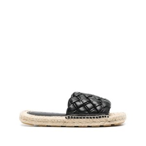 보테가 베네타 Jack leather espadrilles, Europe 38(KR 250), 블랙계열+베이지계열