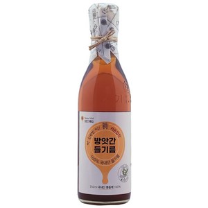 대전기름집 100% 국산 들기름, 350ml, 1개