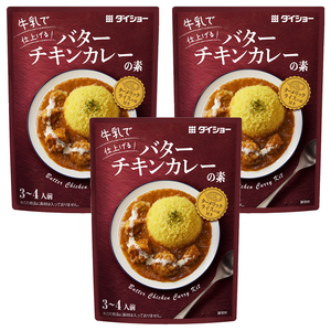 다이쇼 버터 치킨 커리 소스, 95g, 3개
