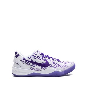 나이키 코비 8 프로트로 레디언트 에메랄드 스니커즈, US men 5(KR 235), 화이트계열+바이올렛/보라계열