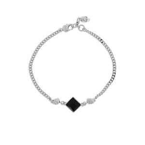 알렉산더맥퀸 스컬 커브 체인 브레이슬릿