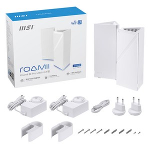 MSI Roamii BE PRO 유무선공유기 (2Pack)