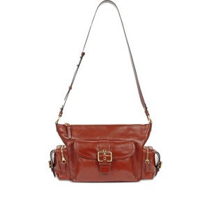 끌로에 카메라 레더 크로스 백