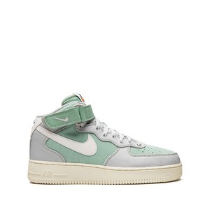 나이키 에어 포스 1 미드 '07 LX 스니커즈, US men 13(KR 310), 그린계열+그레이계열