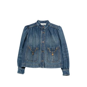 끌로에 포켓 체인 재킷, 블루계열, France 38(KR 66)