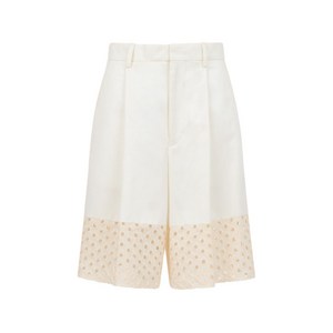 마르니 브로드리 앙글레즈 플리츠 쇼츠, 화이트계열+베이지계열, Italy 40(KR 55)